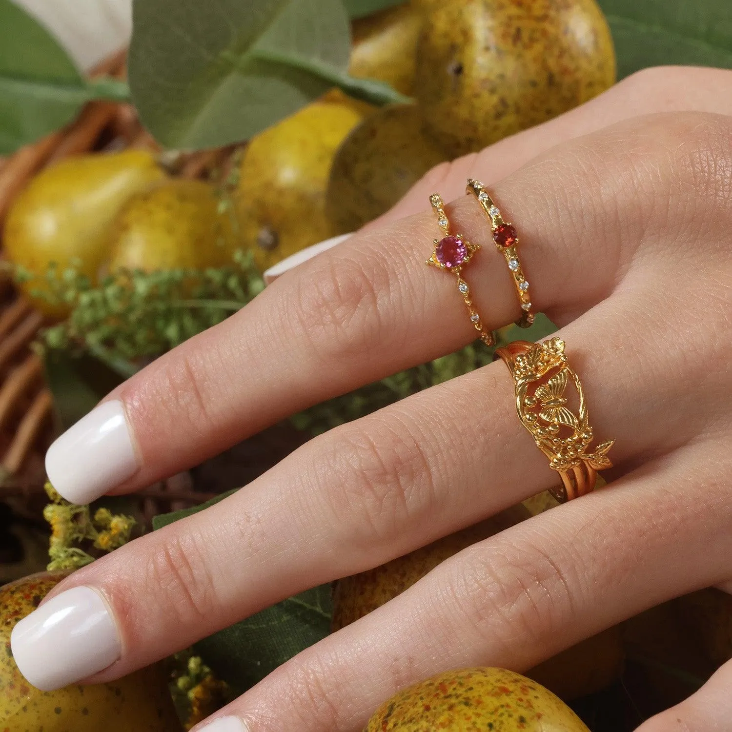 Mariposa Butterfly Ring