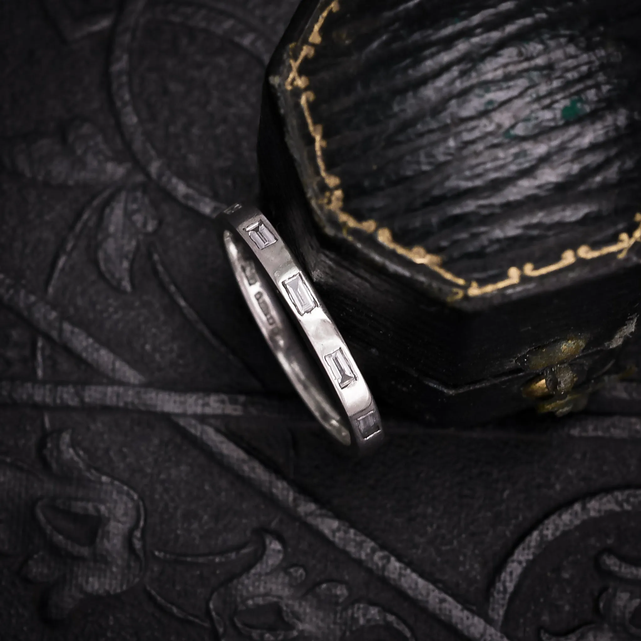 Modern Baguette Diamond Eternity Band