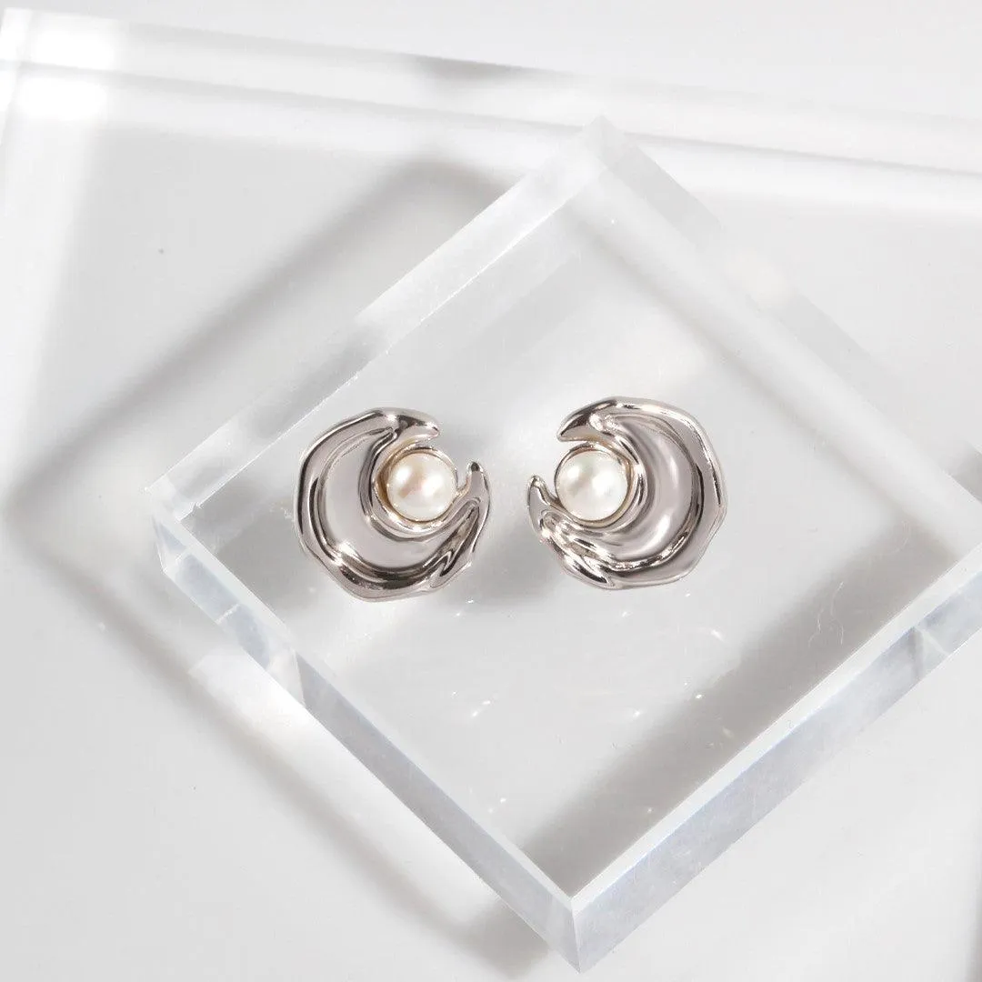 Moon and Star Earrings and Ring set