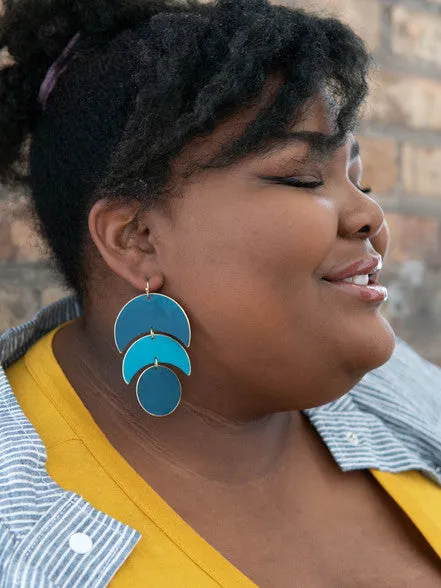 Moon Phase Earrings