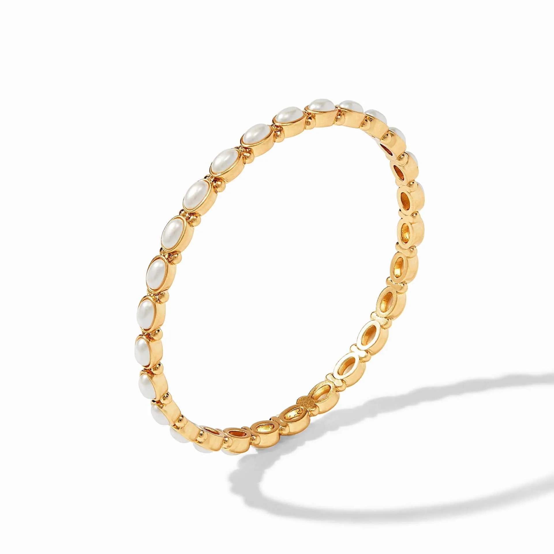 Mykonos Bangle in Pearl