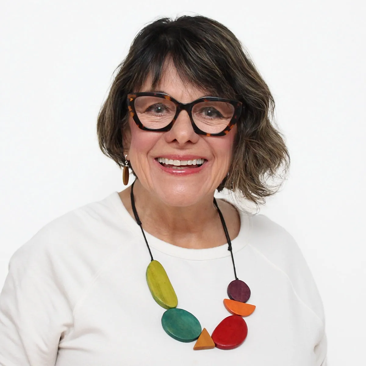 Nalani Multi Color Artful Wood Necklace