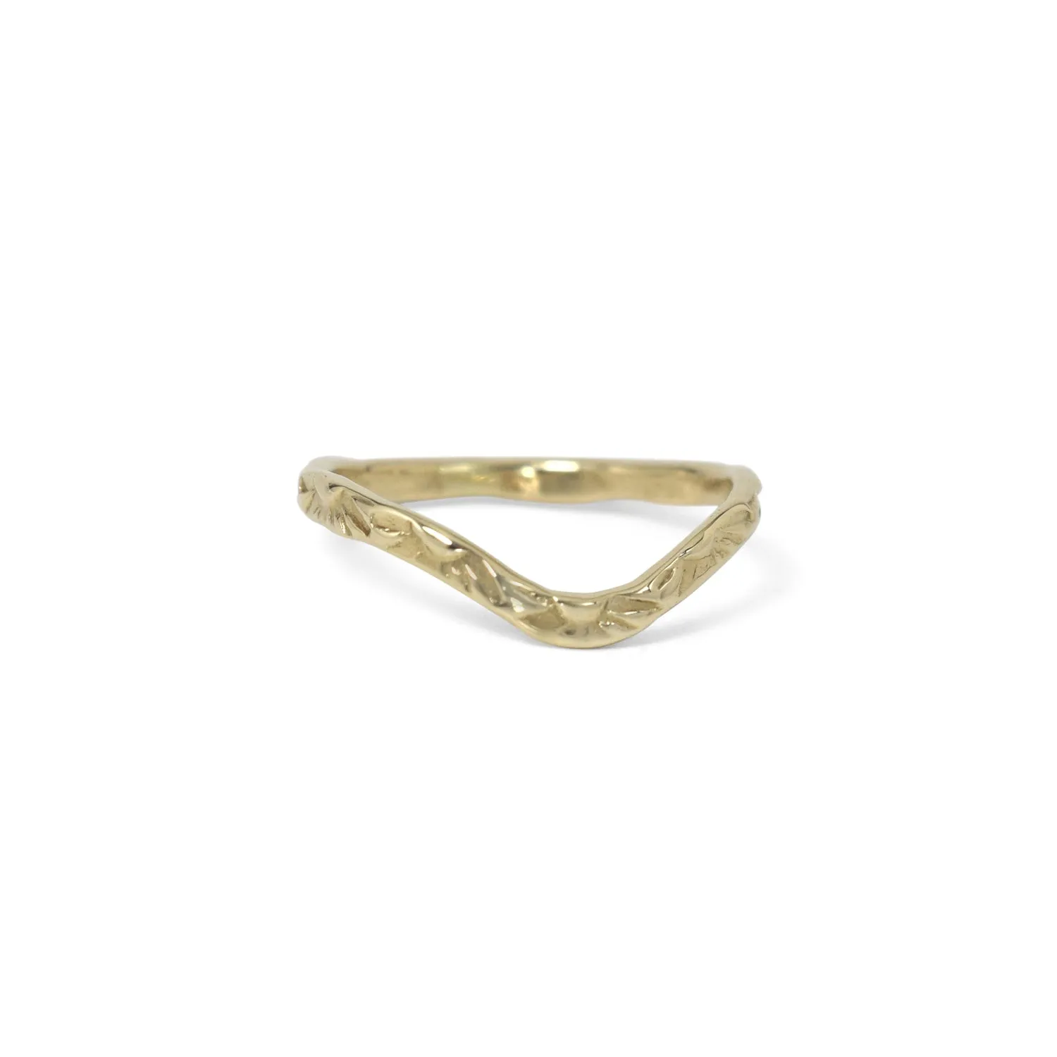 Naveen Chevron Stacking Ring