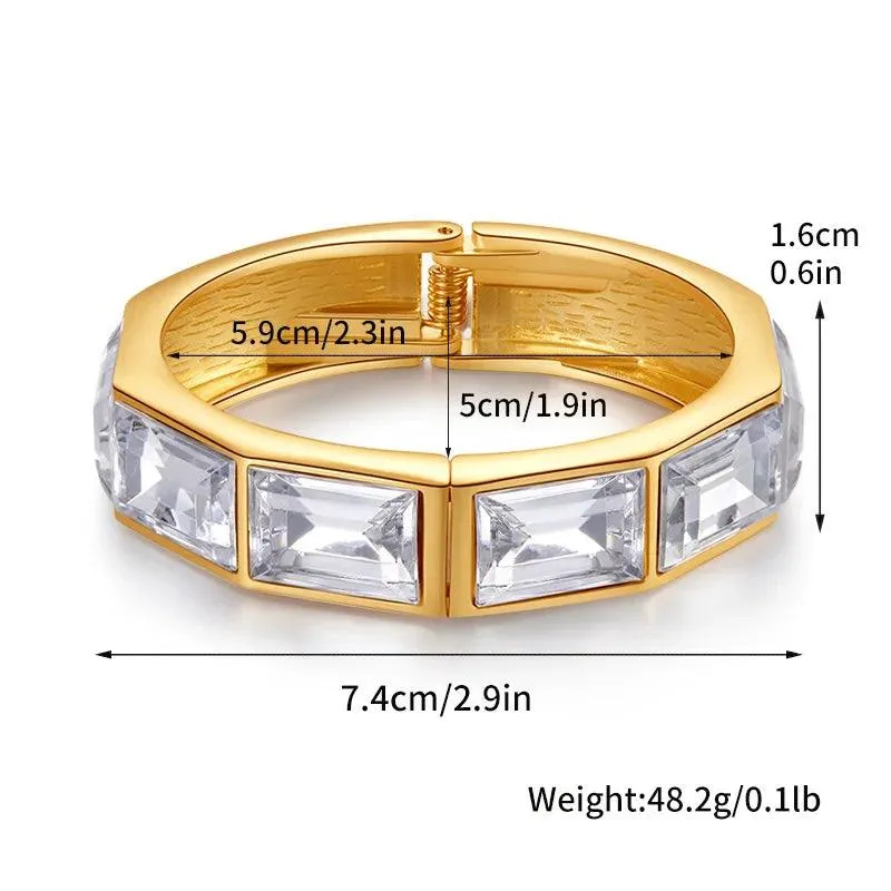 New Design Multicolour Crystal Bracelets For Women - Handmade Bohemian Shiny Fashion Party Jewellery