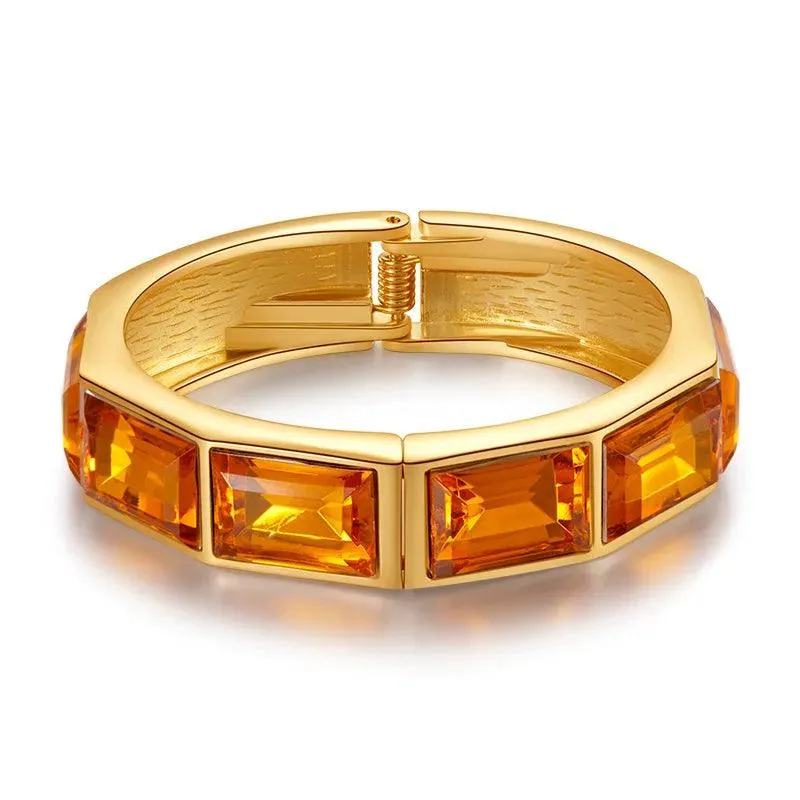 New Design Multicolour Crystal Bracelets For Women - Handmade Bohemian Shiny Fashion Party Jewellery