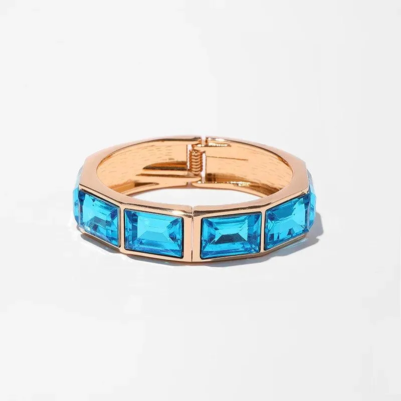 New Design Multicolour Crystal Bracelets For Women - Handmade Bohemian Shiny Fashion Party Jewellery