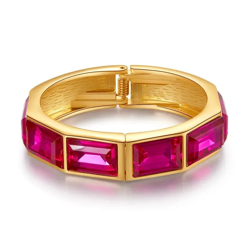 New Design Multicolour Crystal Bracelets For Women - Handmade Bohemian Shiny Fashion Party Jewellery
