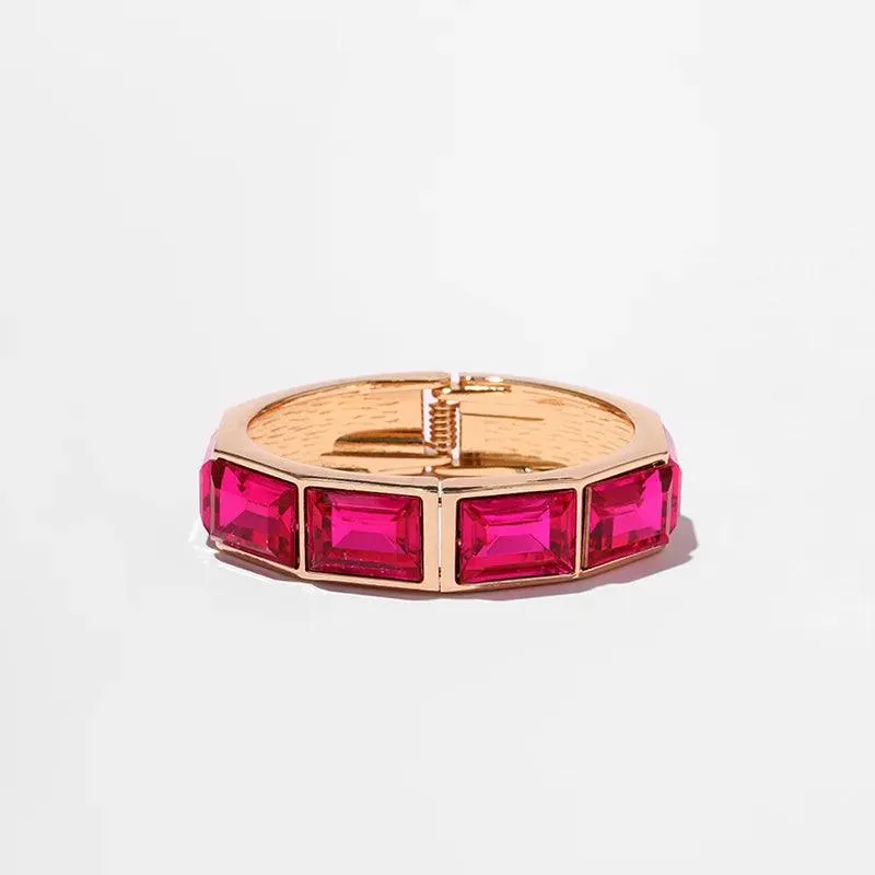 New Design Multicolour Crystal Bracelets For Women - Handmade Bohemian Shiny Fashion Party Jewellery