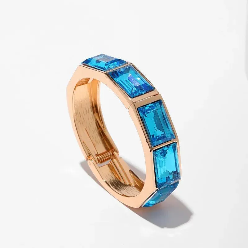 New Design Multicolour Crystal Bracelets For Women - Handmade Bohemian Shiny Fashion Party Jewellery
