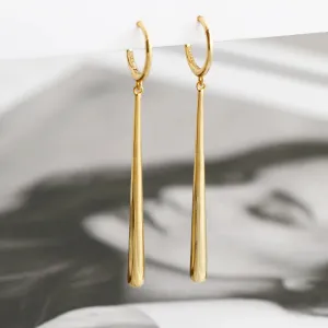 New Fashion Long Pendant Drop Earrings For Women Elegant Dangle Jewelry