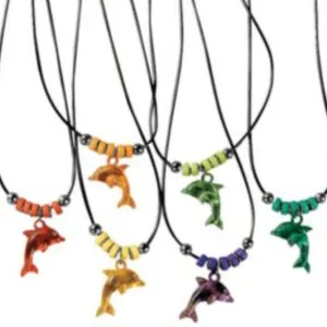 Oceans Mood Necklace - Dolphin