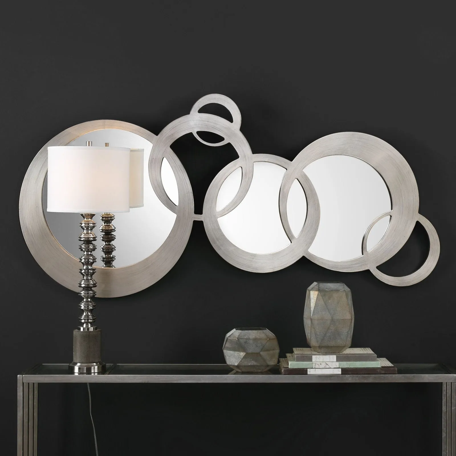 Odiana Silver Rings Modern Mirror | Uttermost