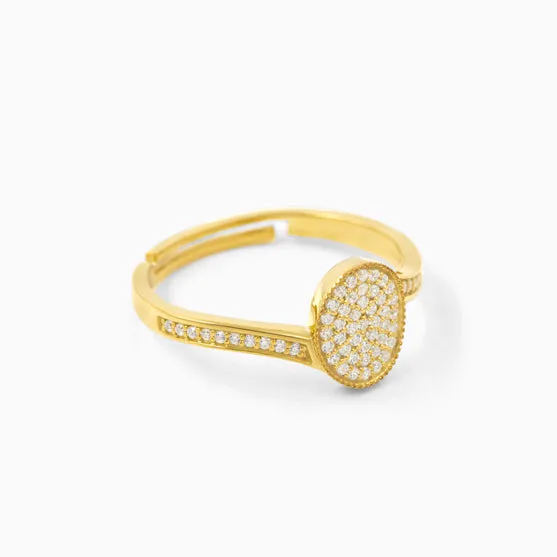 Oval Shape 925 Sterling Silver Ring
