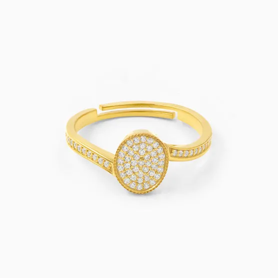 Oval Shape 925 Sterling Silver Ring