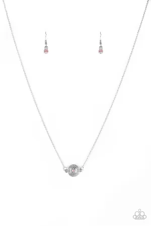 Paparazzi Necklace ~ Pristinely Pasadena - Pink