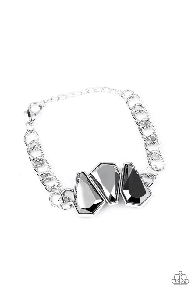 Paparazzi Raw Radiance - Silver Bracelet