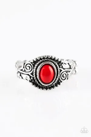 Paparazzi Ring ~ The Jungle LOOK - Red