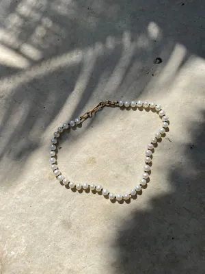 Poppy Pearl Anklet