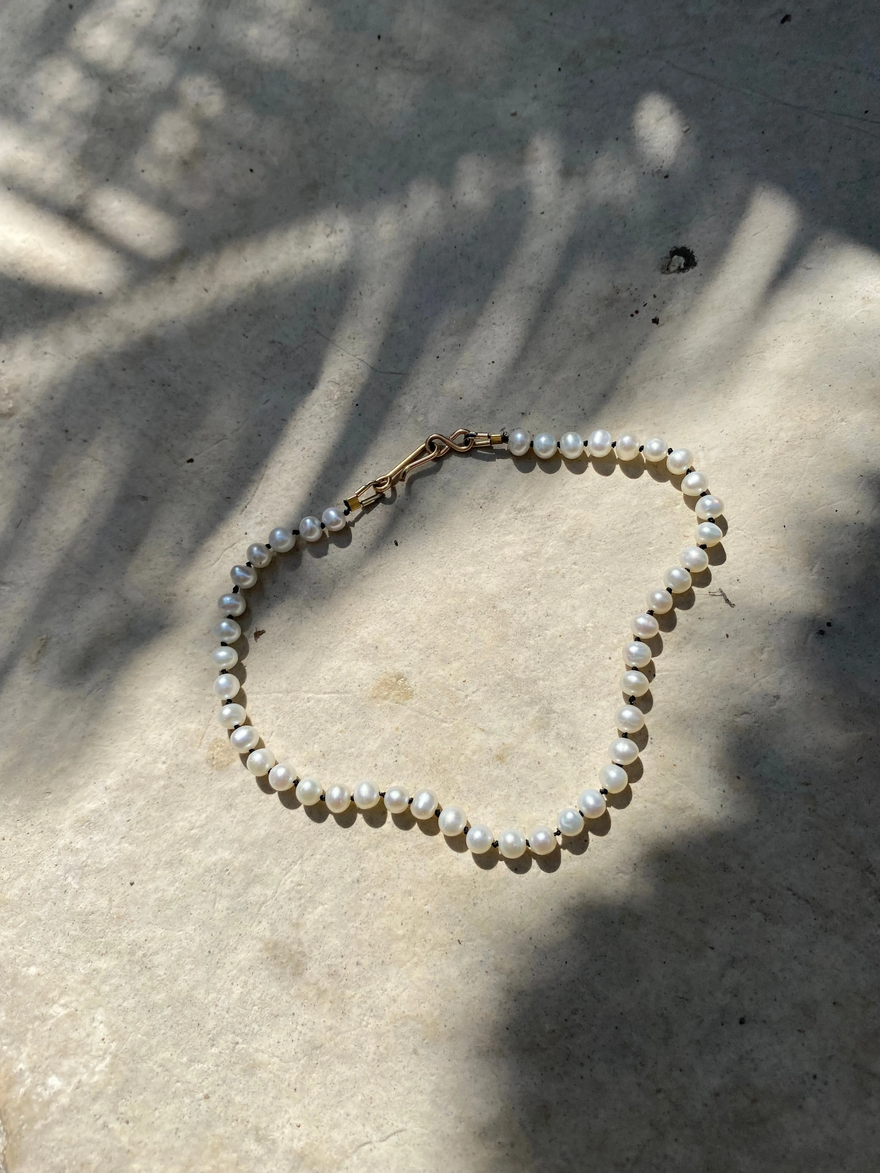 Poppy Pearl Anklet