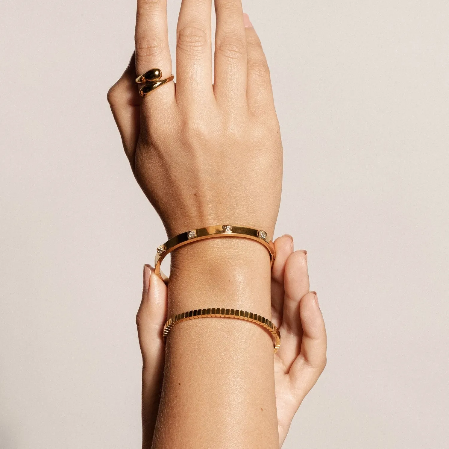Prism / Bangle / CZ   Silver