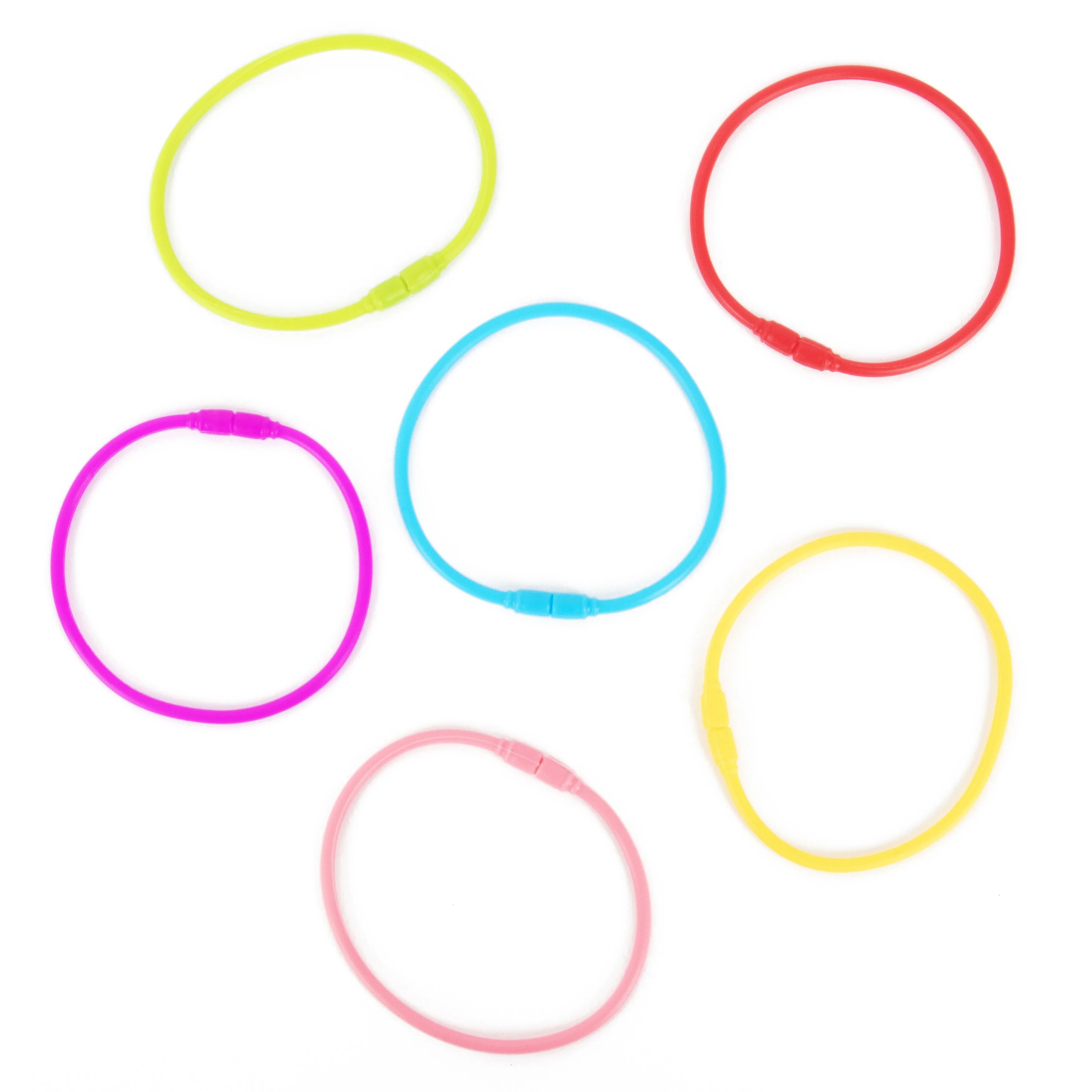 Rainbow Bracelet & Necklace 12-piece Set from CousinDIY