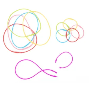 Rainbow Bracelet & Necklace 12-piece Set from CousinDIY