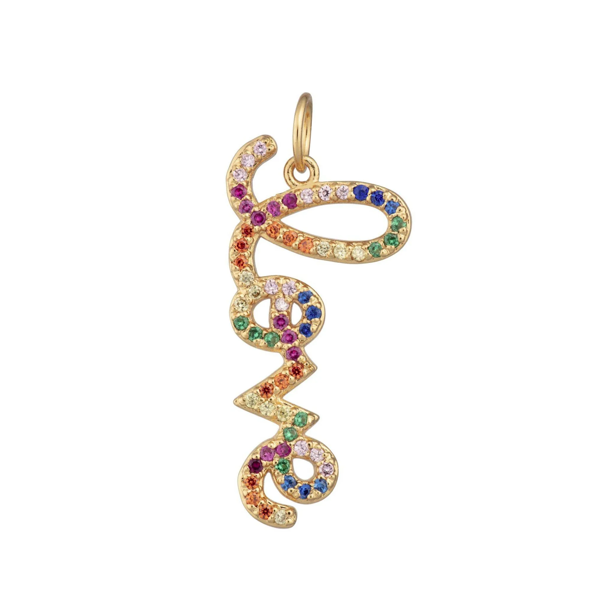 Rainbow Love Charm