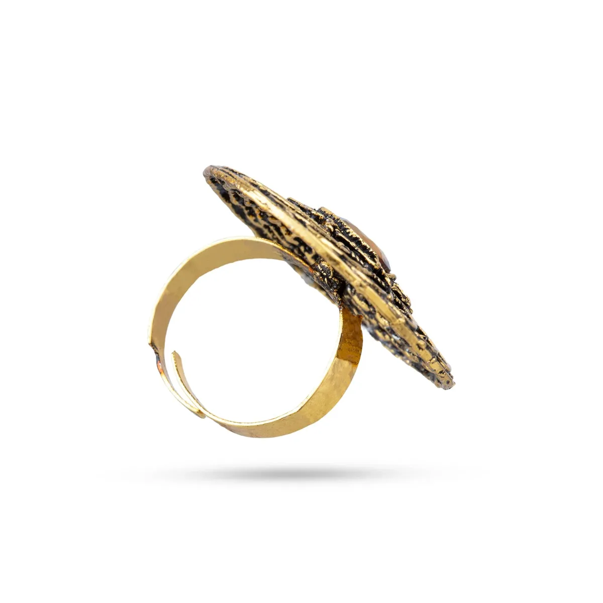 Ramola Ring - 1 Inch | Stone Ring/ Stone Jewellery for Men & Women