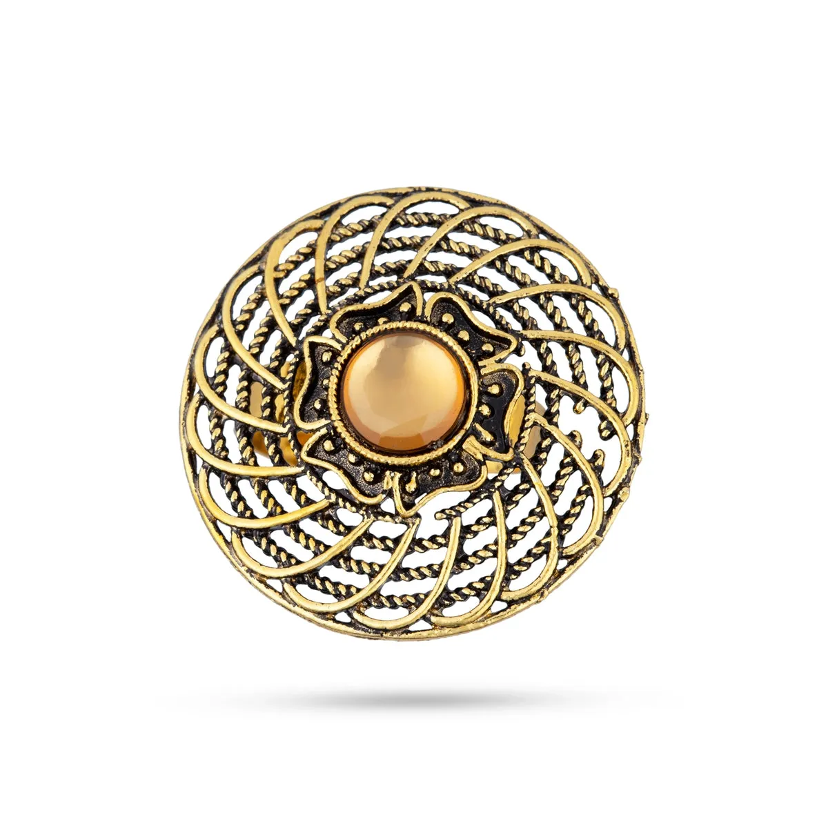 Ramola Ring - 1 Inch | Stone Ring/ Stone Jewellery for Men & Women
