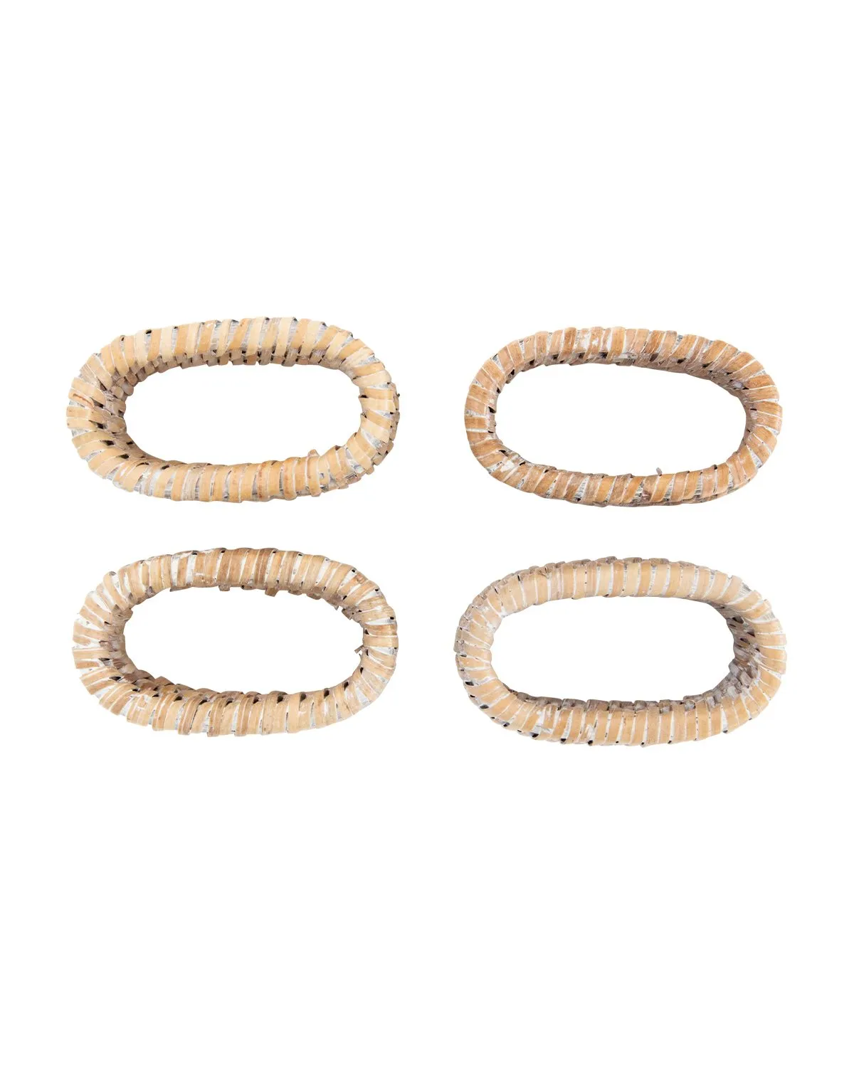 Rattan Napkin Rings (Set of 4)