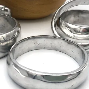 Recycled Aluminum Bangle Bracelet