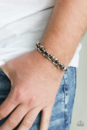 Ride The Rails - Brown Paparazzi Urban Bracelet