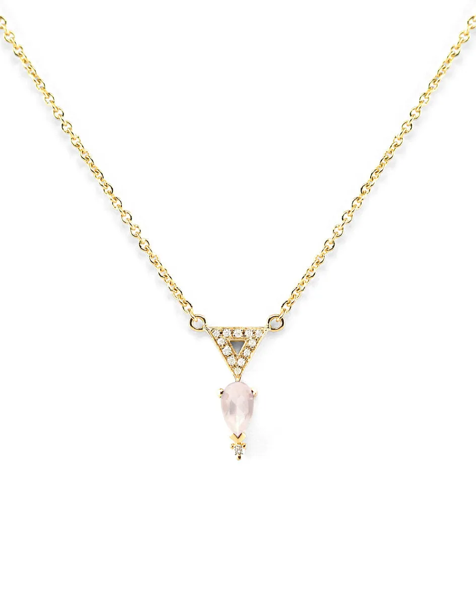 Rose Quartz Ethereal Necklace