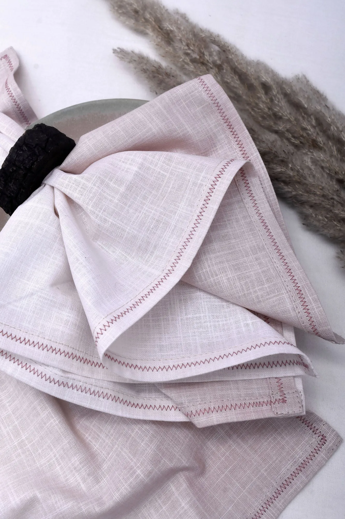 Salmon Handwoven Napkins - Set of 2 pc