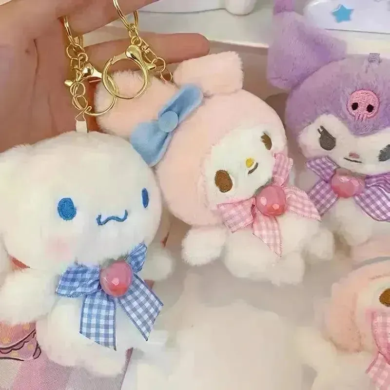 Sanrio Character Ribbon Plush Pendants