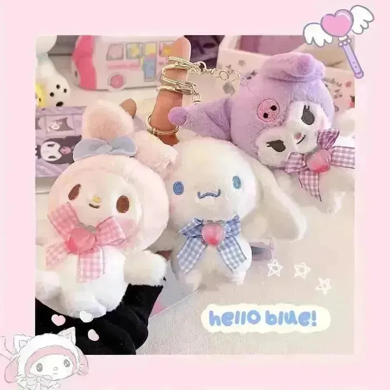 Sanrio Character Ribbon Plush Pendants