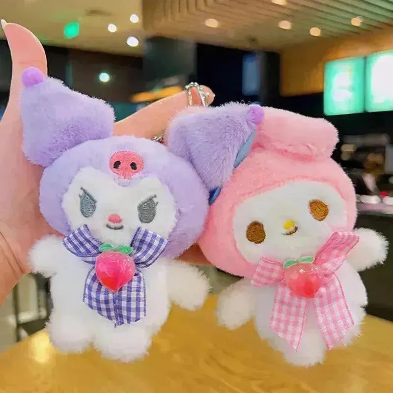 Sanrio Character Ribbon Plush Pendants