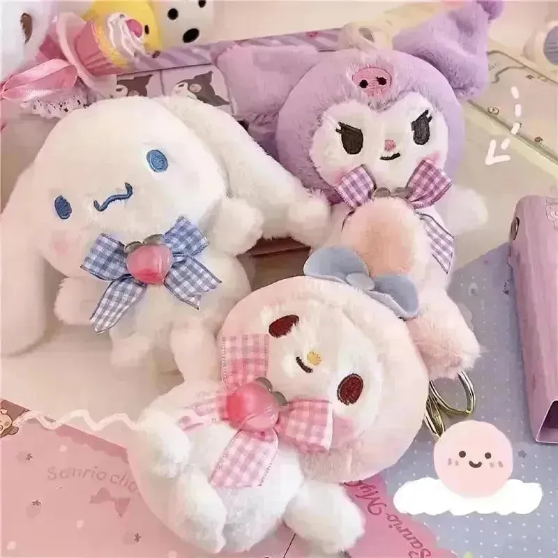 Sanrio Character Ribbon Plush Pendants