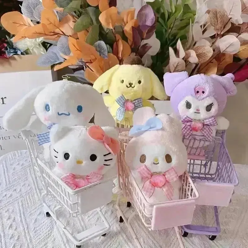 Sanrio Character Ribbon Plush Pendants
