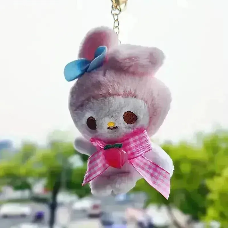 Sanrio Character Ribbon Plush Pendants