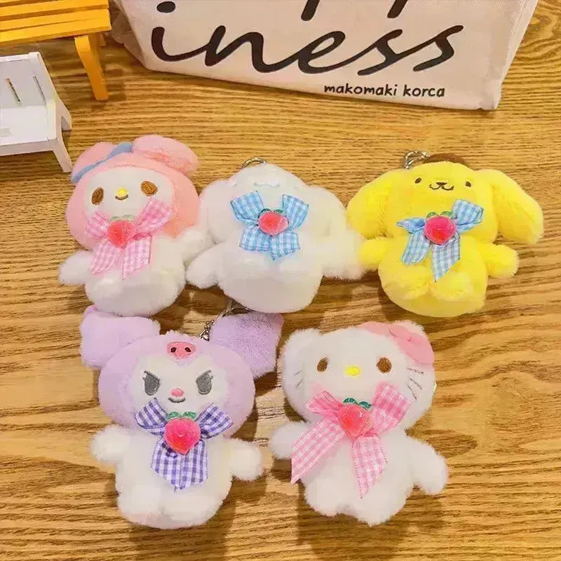 Sanrio Character Ribbon Plush Pendants