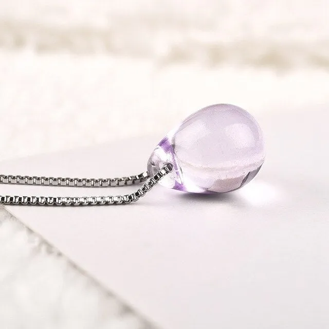 Save Ocean Animals Jewelry Necklace |  Mermaid Tear Necklace
