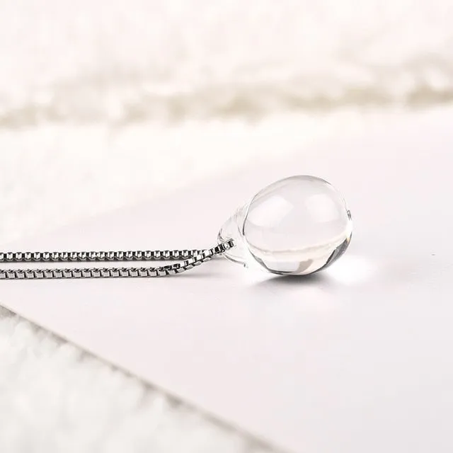Save Ocean Animals Jewelry Necklace |  Mermaid Tear Necklace