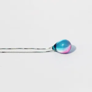 Save Ocean Animals Jewelry Necklace |  Mermaid Tear Necklace