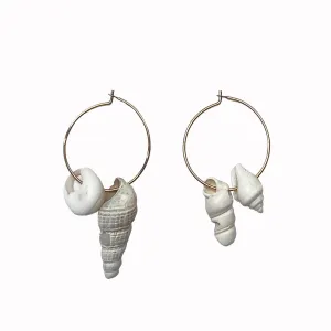 SEA SHELL PENDANTS EARRINGS