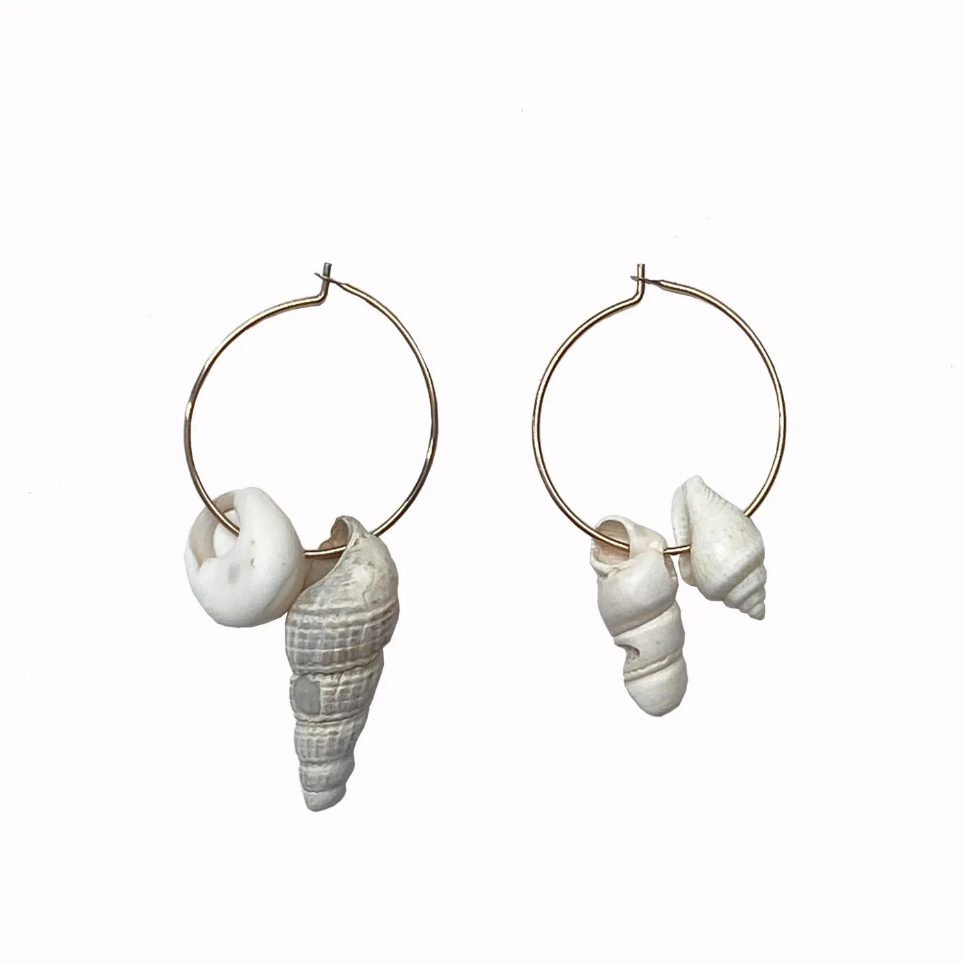 SEA SHELL PENDANTS EARRINGS