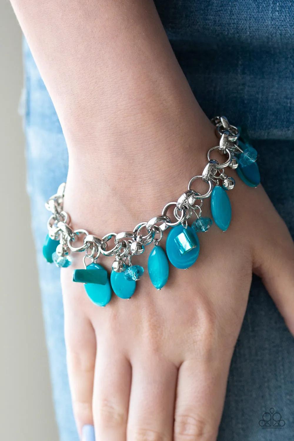 Seashore Sailing - Blue - Bracelet