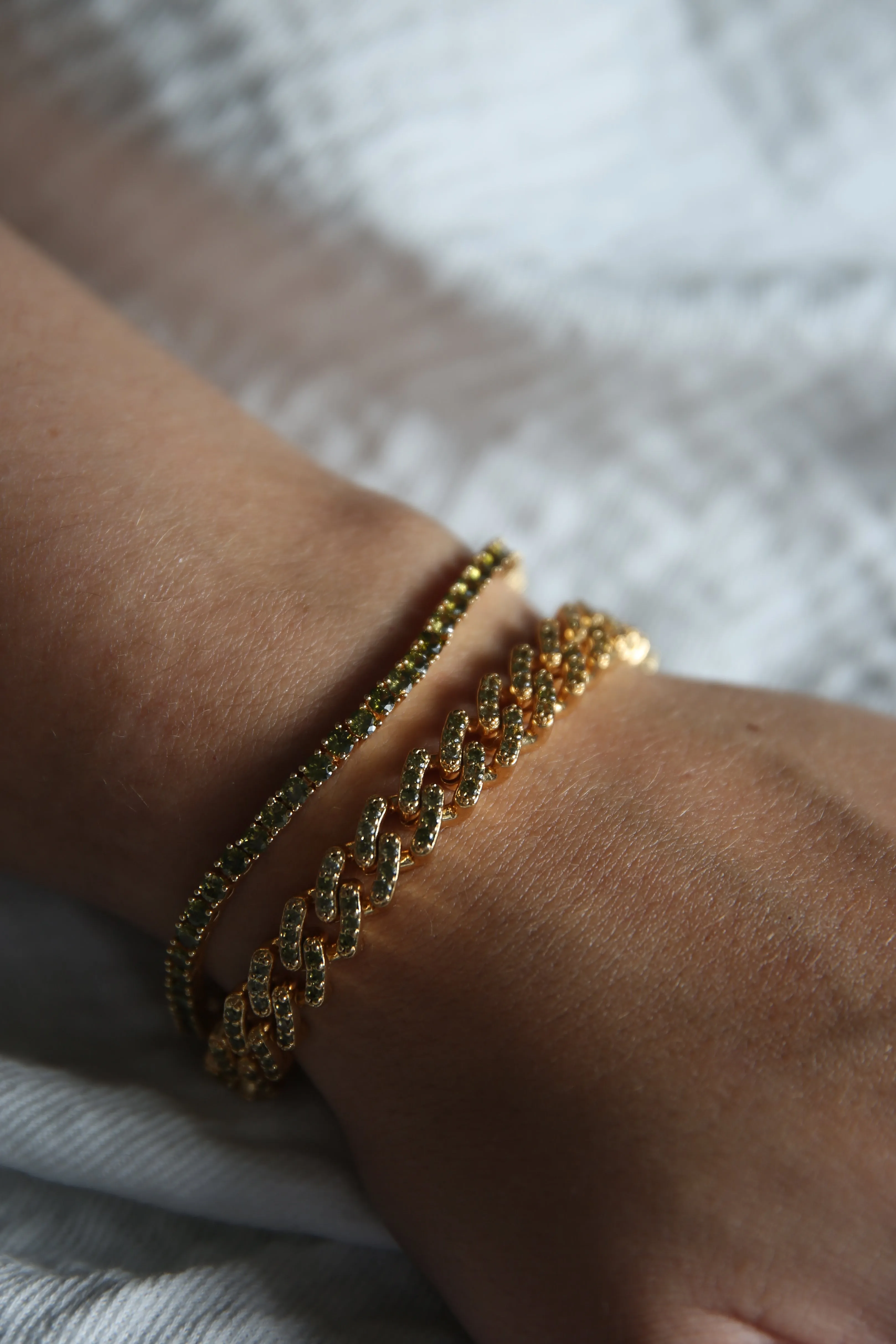 Serena bracelet - Olive