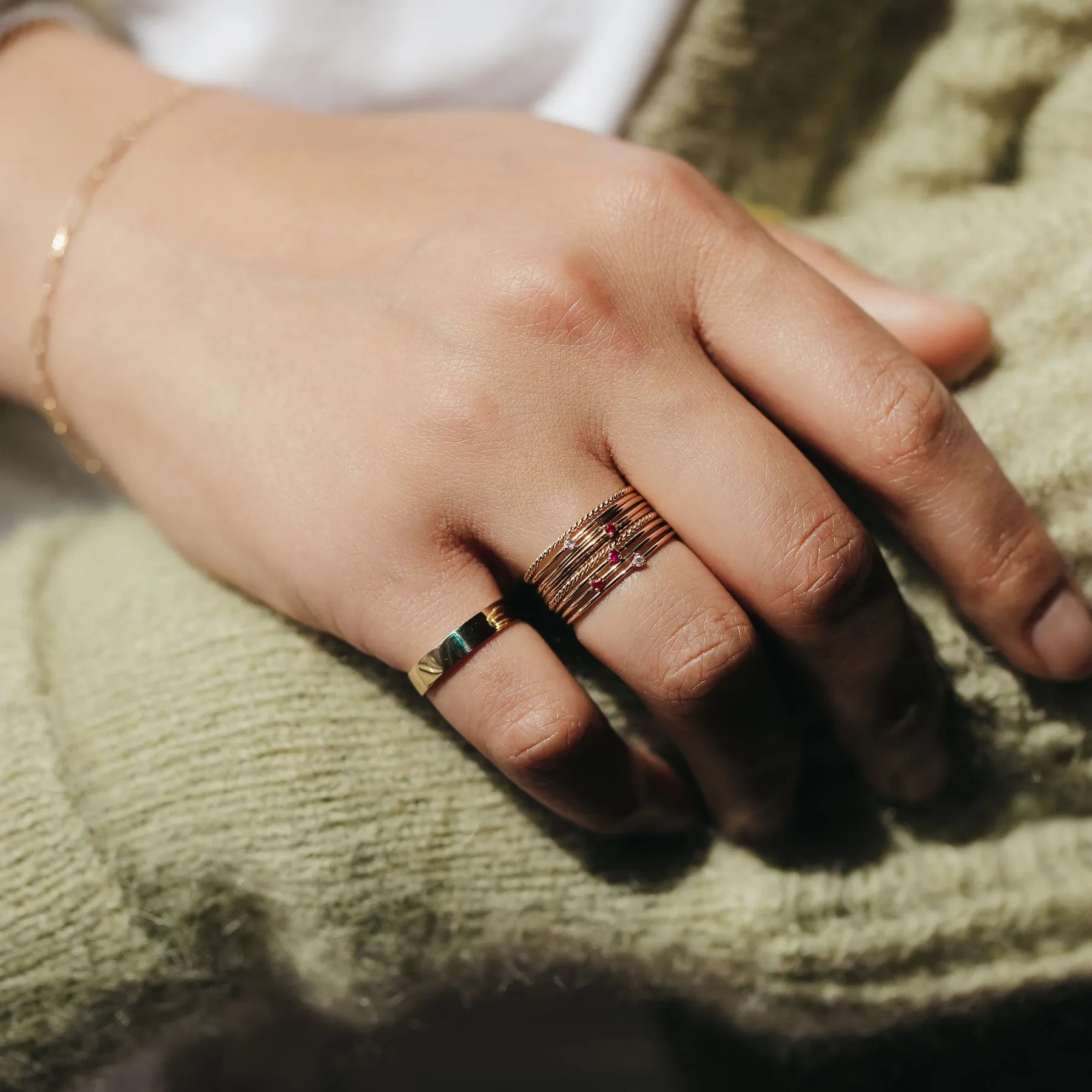 Serendipity Lavender Sapphire Ring (14K Gold   Lavender Sapphire)