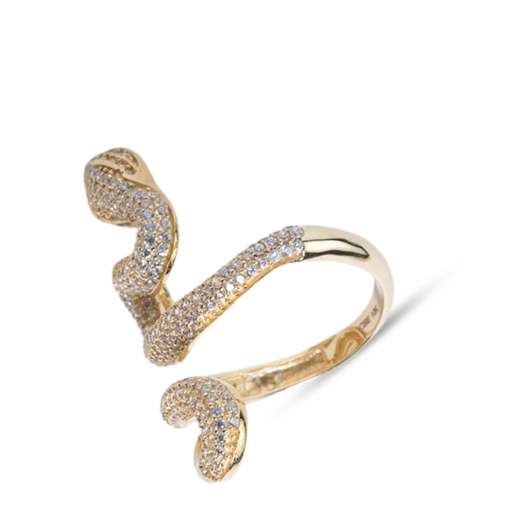 Serpentine Twist Ring